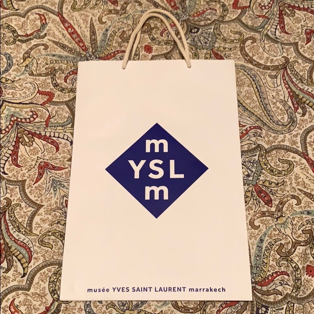 Musee Yves Saint Laurent Marrakech Shopping Bag